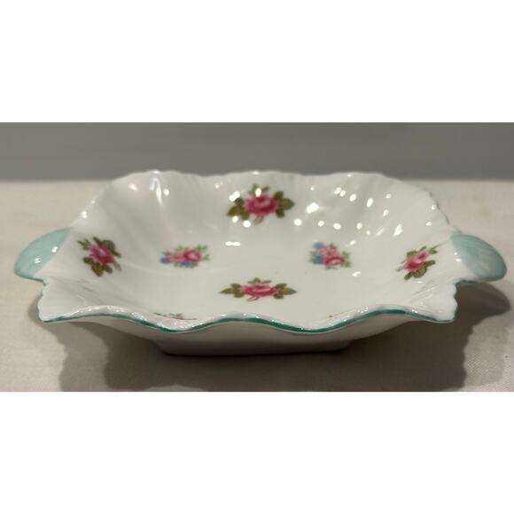 Shelley Rosebud Fine Bone China Trinket Dish Small Bowl  Dainty Shape Small Bowl - Picture 4 of 8
